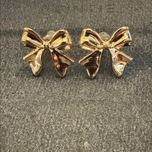 💎4/$20💎Gold Bow Stud Earrings